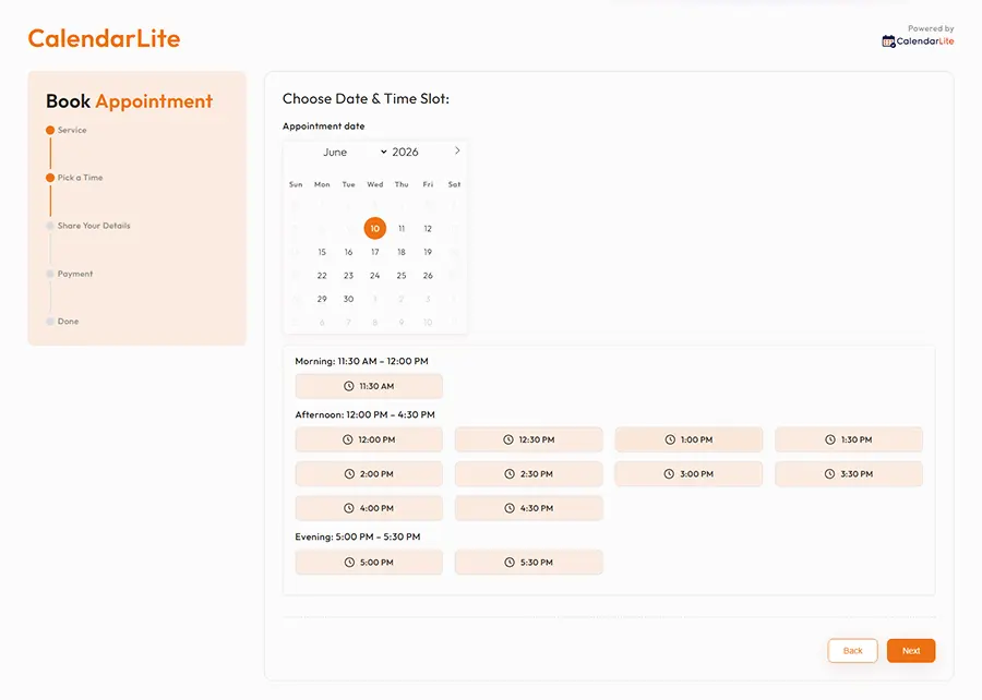 online booking img1